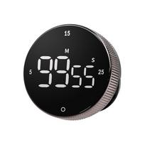1Pcs Magnetic Kitchen Timer Digital Timer Manual Countdown Rotary Timer Mechanical Cooking Timer Cooking Shower Stopwatch A6