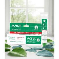 Acnes Sealing Gel Acne Cream 2% Salicylic Acid 3% Sulfur Blackhead Whitehead Skin Soothing, 18g, 1 pcs white
