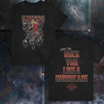 Vintažiniai 80-ųjų Scorpions Rock You Like a Hurricane Unisex marškinėliai XXXL black