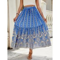 IHUASU Women's Fashion Casual Skirt reaction XL žalia