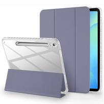 Clear Crystal Tablet Case With Pen Slot For Samsung Galaxy Tab S10 FE Lite 10.9'' 11'' 2025 PU Leather Flip Magnetic Stand Cases (as the picture,Tab S10)
