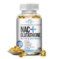 Glutathione Capsules 2028mg Complex Formula with Collagen, CoQ10, Milk Thistle, Vitamin C, 120 Capsules 120 Capsules