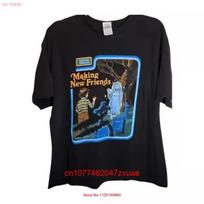 Steven Rhodes Unisex T Shirt Xl Black Social Skills Making New Friends Vintage Stretched Casual Breathable S black
