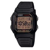 Casio Digital Alarm Illuminator W-800HG-9AVDF Men`s Watch / Vintage, Digital Watch, Authentic Casio black