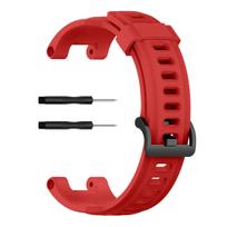 Watch Band for Huami Amazfit T Rex 1 Strap Silicone Wristband Bracelet for Amazfit T-Rex 1 Correa Wristband T-Rex 1 raudona