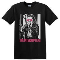 The Interrupters Punk Rock Band T Shirt Graphic Music Concert Gift Apparel Tee S black