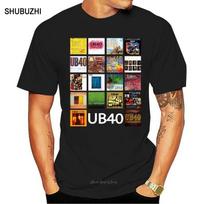 UB40 VARIOUS COLOURS CREW NECK SHORT SLEEVE TSHIRT Brand Cotton Men Clothing Male Slim Fit T Sh S brown