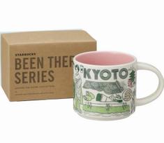 STARBUCKS JAPAN Kyoto Been There Coffee Mug Series 14oz ( 414 ml) BOX beige