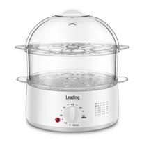 Compact Multi-layer Electric Steamer with Timer – Double/Triple Layer Transparent Breakfast Maker Over 2000 units