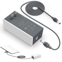 Starlink Mini Maitinimo Adapteris 30V 2A 60W AC į DC Įkroviklis 110V 240V Įėjimas Atsparus Vandeniui Sieninis Kištukas su 2M DC Maitinimo Kabeliu Starlink Mini Antenai pilka