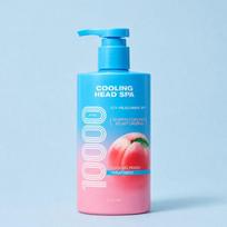 Elastine Cooling Head Spa Cooling Peach Treatment 460ml – Refreshing Hair & Scalp Conditioning Treatment
