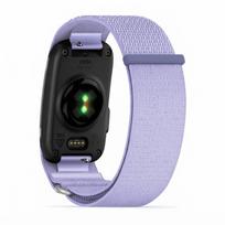 Adjustable Nylon Strap Fitness Tracker Wristband for Garmin CIRQA Smart Band for Men Women L-XL 145-240mm violetinė