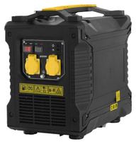 Inverterinis benzininis generatorius PROBUILDER, nominali galia 2 kW, maksimali 2,05 kW, degalų bako