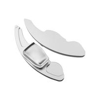 For Skoda Scala Monte Carlo Superb 3V Octavia 3 Kamiq Scout Combi Sportline Car Steering Wheel Shifter Paddle DSG Extend Sticker sidabras