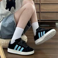 Retro Hong Kong style couple skateboard shoes ins niche students lightweight sports casual shoes black shoes 35 juoda