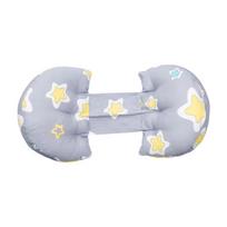 Orthopedic Sleeping Pillow for Elderly Bed Sofa Support Memory Foam Cores Temperature Regulating Removable Case white