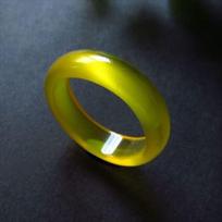 Christmas Charms Green Red Agates Wedding Band Natural Stone Ring Black Circle Finger Rings žolės žalia spalva
