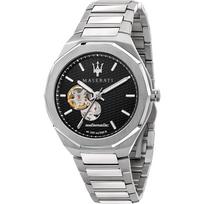 Maserati Stile Juodo Metalo Vyriškas Automatinis Laikrodis R8823142002