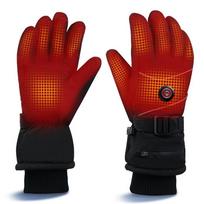 Thermal Heat Gloves Winter Warm Skiing Snowboarding Hunting Riding Touch Screen Heated Rechargeable Gloves Electric Heated Glove juoda
