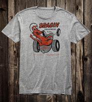 Retro Hot Rod Tee T Shirt Drag Race Racing Reath Automotive Speed Shop CA S white