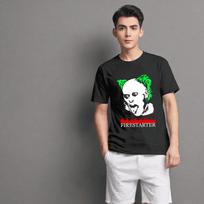 KEITH FLINT T-SHIRT Firestarter The Prodigy Tee Tribute Men/Women Top Tee Unisex XL gray