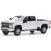 1/64 Silverado HD 2020 Alloy Pickup Car Model Diecast Metal Off-road Vehicles Car Model Simulation Miniature Scale Kids Toy Gift juoda