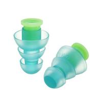 1 Pair Silicone Noise Cancelling Hearing Protection Earplugs For Concerts Musician Motorcycles Reusable Silicone Ear plugs mėlyna