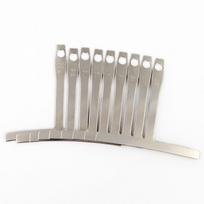 Stainless Steel Fingerboard Radius Gauge: 9 Radius Options for Guitar Repair