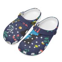 Soft Pattern EVA Casual Clogs Adult Unisex Flexible Lightweight Slip On Shoes Soft Sole Summer Sandals Casual Daily Wear 36 balta