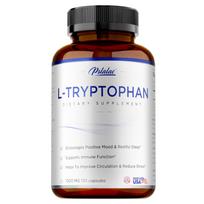 L-Tryptophan Capsules, High-Potency 1000mg, Mood Regulation, Immune Health, Suitable for Men and Women 120*1