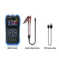 FNIRSI HRM-10 Battery Voltage Internal Resistance Tester 18650 High-precision AC Acid Lithium Lead Car Battery Capacitor Tester