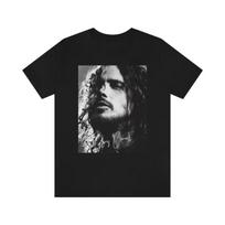 Chris Cornell Audioslave Unisex TShirt Rock Music Size S4XL Unisex T-Shirt M gray