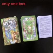Tarot Card Deck With Paper Instructions For Entertainment And Emotional Development Mythsand Legends gray