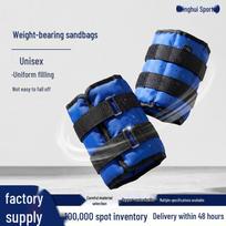 Adjustable Ankle Sandbags for Fitness, Weight Training, Running, and Dancing 0.5kg Pair [1kg Total] [Beginner/Child Dance]