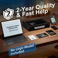 Hprosper 5V LED Light For 21336 The Office Decorative Lamp With Battery Box (Not Include Lego Building Blocks Set) white