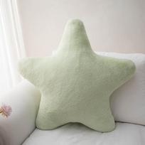 Star Pillow Plush Toy for Girls Sleeping Soft Stuffed Animal Doll Cute Gift 18cm žalia