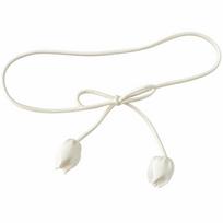 Cloth Tulip String Dress Belt Handmade Waist Rope Stylish Waist Belt  Dress Accessory smėlis