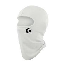Cross Printed Face Cover With Cool Print Breathable Cycling Balaclava Full Face Ski Mask  Summer Style H white