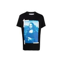 Off-White Monalisa Mona Lisa Short Sleeve Black Men's OMAA027C99JER0061045 L black