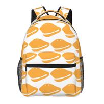 Open Source Open Mind Linux Tux Penguin Student Backpack School Bag Hiking Travel Daypack for Men Women Bookbag Shoulder Bags One Size orange