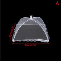 Mesh Foldable Anti Fly Mosquito Tent Dome Net Umbrella Picnic Protect Dish Cover A gray