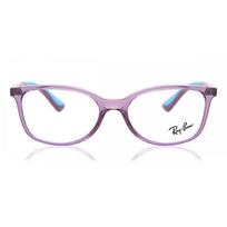 Ray Ban Kids Ry1586 3776 Kids Eyeglasses Transparent Violet/47-16-130 gray