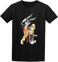 Bugs Bunny Spanking Lola Bunny  Gift For Fan  Full Size S-5XL Unisex T-Shirt S gray