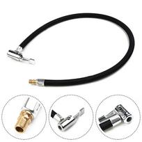 Chuck Air Inflator Hose Adapter Pump Extension Tube M8x0.75 Accessory New black