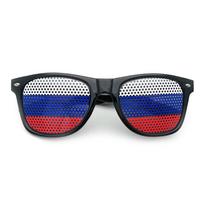 New Unisex Black Frame 42 Countries Flag Sun Glasses Decorative Spectacles Eyeglasses Frames for Party Women Men Sunglasses MULTI blue