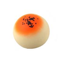 Simulation Steamed Bun Decompression Vent Toy Soft Slow Rebound Anxiety Relief Party Favor Reduce Stress Rising Toy orange