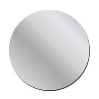 Apvalaus veidrodžio lipnūs sienų dekoro lipdukai, dekoratyviniai mažo apskritimo veidrodžio lipdukai, „pasidaryk pats“ namų menui, miegamajam (Silver,10cm)
