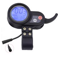 Jipin Brushless Controller No Hall Motor Accessories 36V 48V 52V 60V JP LCD Display Electric Scooter Power Throttle Switch Blue screen C blue