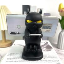 Creative Resin Anime Dragon Phone Stand - Cute Desktop Ornament Holder