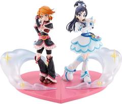 Ichiban Kuji Pretty Cure Forever A prizas Figūrėlė Cure Black B prizas Figūrėlė Cure White Pilnas 2 širdžių rinkinys! white